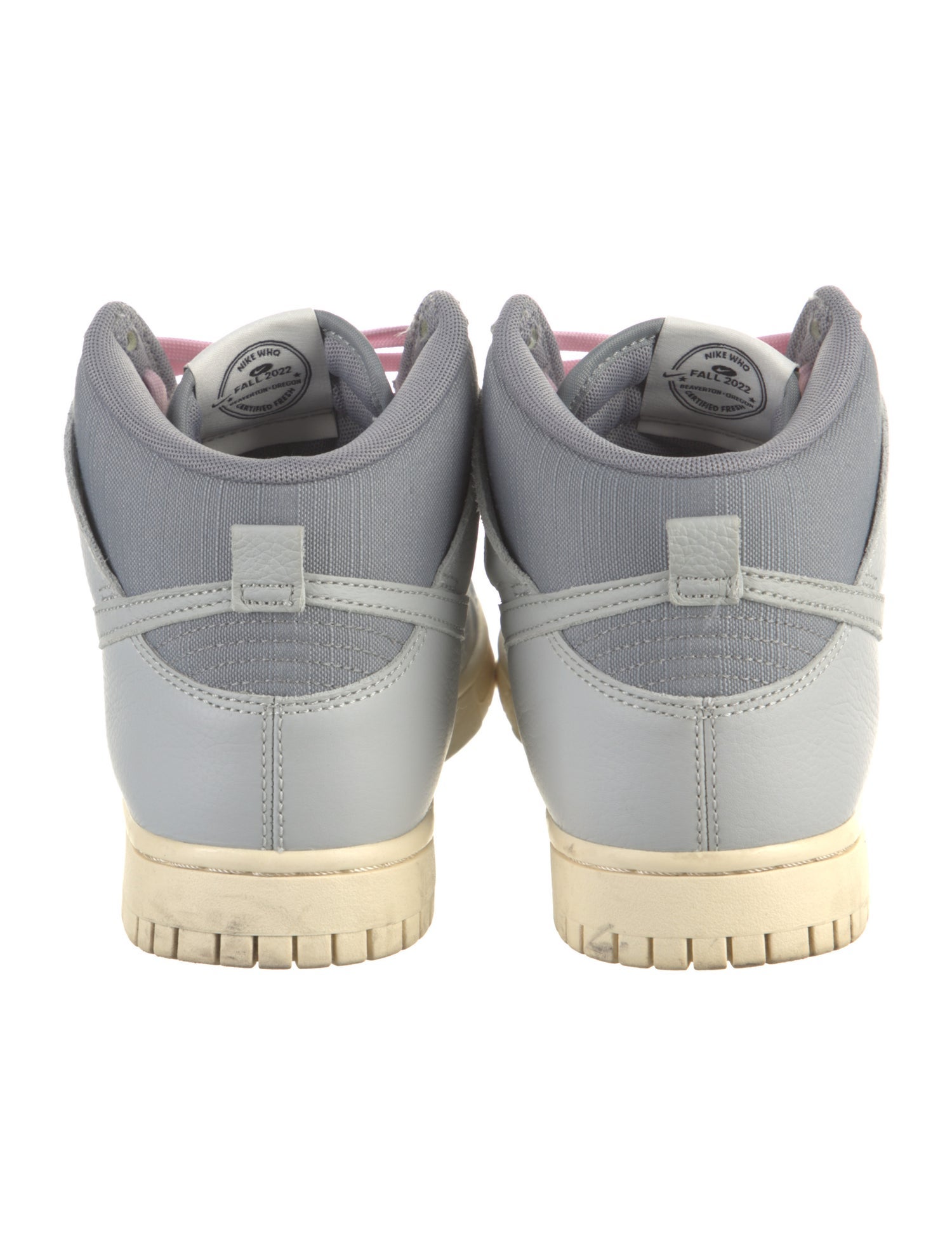 Nike Canvas Leather Trim Embellishment Sneakers